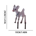 thumbnail image 4 of Decoración de Navidad al aire libre Metal Plug Sleigh Old Man Shape Wmkox8yii gf12244, 4 of 5