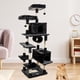 thumbnail image 1 of Rascador para gatos alto, Protector de muebles para árboles de escalada, juguetes colgantes, plataformas de visualización, juguete para rascar para Estilo E Fernando Poste rascador para gatos, 1 of 8