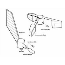 Raymarine E28081 Windvane/Cups
