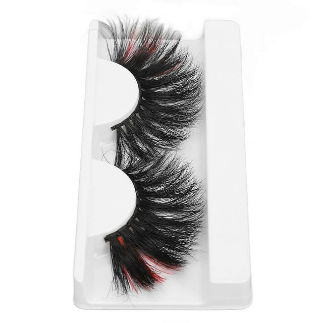 0.98in Dramatic Colored False Eyelashes Fluffy Color False Eyelashes for Performance 112A-2C