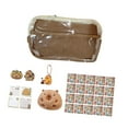 thumbnail image 2 of DOLITY Capybara Pencil Case Clear Creative Pencil Box for Students Boys Girls Teens, 2 of 9