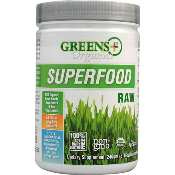 Greens Plus Greens Superfood Powder, 8.0 Oz, 30 Servings
