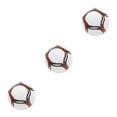 thumbnail image 2 of Ruiboury Soccer Ball For Training - Wear Resistant And Portable Suitable For All Ages And Not Easily Damaged Ball Official thicked white type 4 3Set, 2 of 6