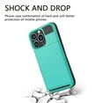 thumbnail image 6 of FIEWESEY for iPhone 13 Pro Phone Case,Ultra-Thin Sliding Credit Card Slot, Full Body Protective Shell, Scratch-Resistant Shock-Proof Protective Cover for Apple iPhone 13 Pro 6.1 Inch(Green), 6 of 6