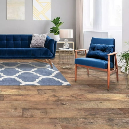 Select Surfaces SCLMF0486 Barnwood Spill Defense Laminate Flooring (12.34 sqft per box)