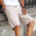thumbnail image 4 of Pantalones cortos informales de verano para hombre, Bermudas de playa transpirables, estilo moderno, novedad, 4 of 4
