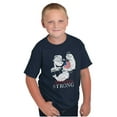 thumbnail image 5 of Popeye Patriotic American Flag Strong Crewneck T Shirts Boy Girl Teen Brisco Brands XS, 5 of 6