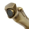 thumbnail image 6 of Bathroom Sink Mixer Tap w/ 2 Hoses Ceramic Valve Core Deck Mount Dragon-shaped Faucet, 6 of 13