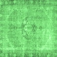 thumbnail image 1 of Ahgly Company Indoor Square Persian Emerald Green Traditional Area Rugs, 7' Square, 1 of 4