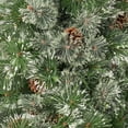 thumbnail image 6 of ACE-Holiday,7FT Pre-Lit Cashmere and Snow Bristle Mixed Christmas Tree with 75 Pine Cones,900 LED Lights(Clear),1233tips,Christmas Holiday Decorations for Home,Offices,Schools,Shops,Parties(Green), 6 of 8