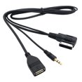 thumbnail image 2 of Speravity Cable de audio Adaptador de reproductor de cable de música Suministros para automóviles Interfaz de mano de obra fina automotriz Cables de Vehículos, repuestos y accesorios Mis Speravity VI020957-00B, 2 of 6