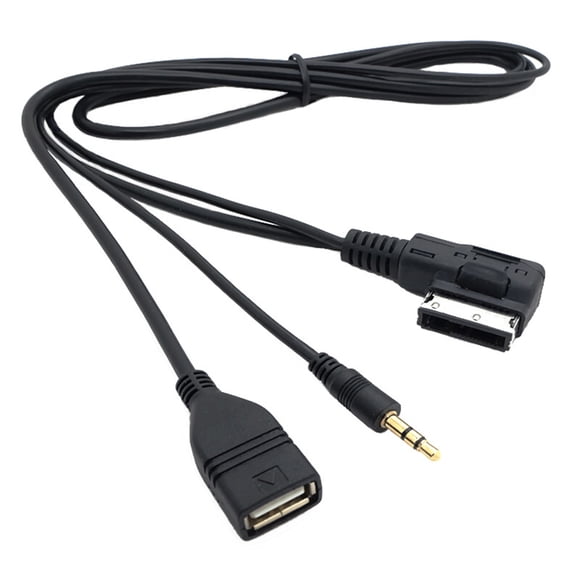 Scienceny Cable de audio Adaptador de reproductor de cable de música Rendimiento estable Vehículo Automotriz Instalación práctica Cables de Vehículos, repuestos y accesorios Mis