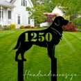 thumbnail image 3 of Handmadetneonsign Golden Retriever Metal With Stake, Dog Metal Stake, Dog Garden Stake, Yard Decor 65391, 3 of 5
