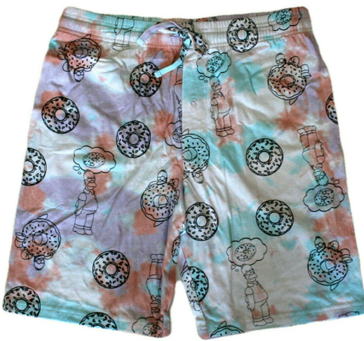 Pantalones cortos de pijama tipo lounge de donas Peru Ubuy