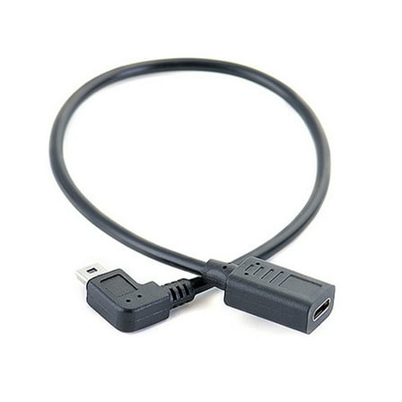 Mini USB Male to Type C Female Data Cable USB C to Mini USB Cable 27CM