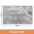 thumbnail image 3 of Luxury Microfiber Bathroom Rug Runner – 20x32 inches, Long & Soft Marble Bath Mat, Modern Non-Slip Floor Rug for Shower & Tub, Machine-Washable, 3 of 5