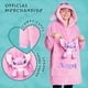 thumbnail image 5 of Sudadera con capucha Disney Pink Angel con peluche y orejas 3D para niños, 5 of 6