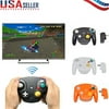 Wireless Game Controller 2.4G Gamepad Joypad with Adapter for Retro NGC Wii