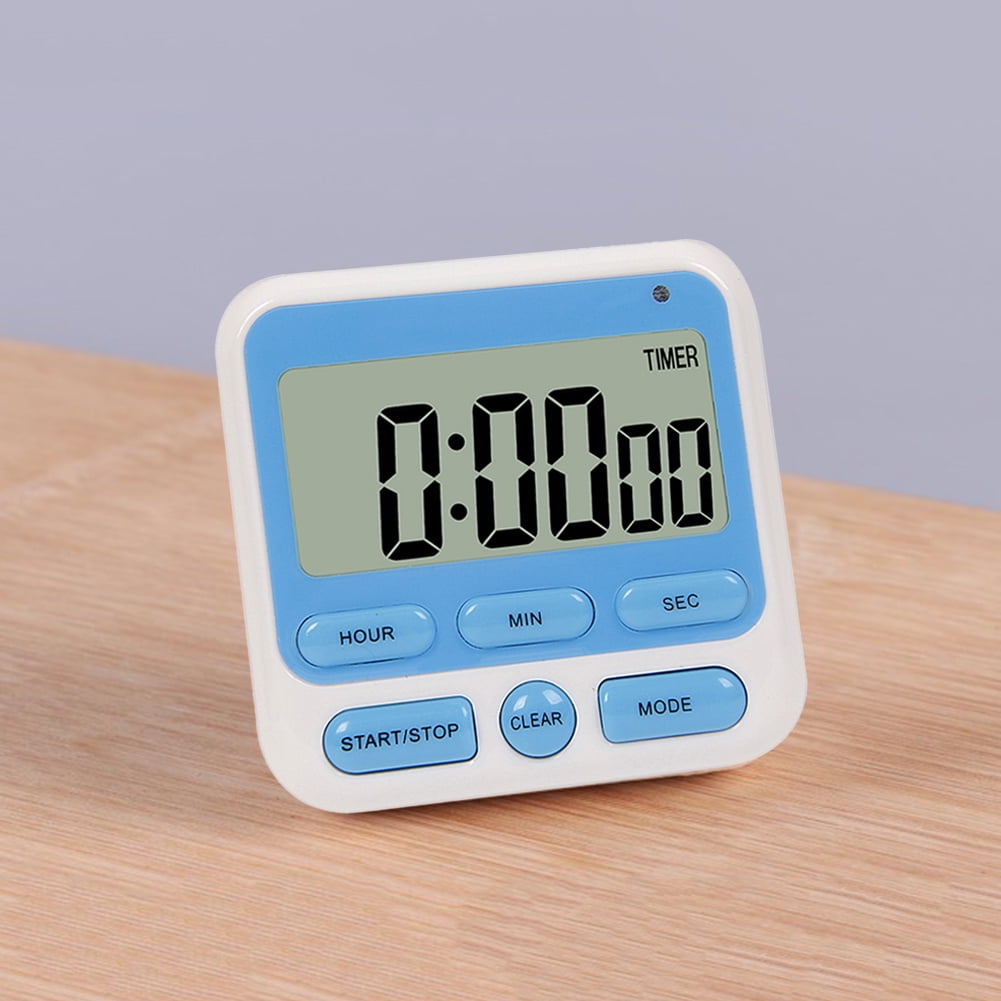 EEEkit Kitchen Timer, Digital Timer with Large Display Magnetic Back Loud  Alarm Memory Function, Ideal for Cooking