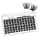 thumbnail image 1 of Lash Clusters B01 D Curl 0.472 in B&Q LASH Pestañas individuales naturales Extensiones de grupos de pestañas individuales Cluster DIY en casa Extensiones de pestañas DIY 72 grupos de pestañas CD Curl, 1 of 4