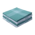 thumbnail image 2 of Urban Villa Dish Cloths Waffle Dish Cloths for Kitchen Aqua/White Color Set of 4 Quick Drying Dish Cloths Highly Absorbent Cotton Size 12X12 Inches with Mitered Corners Kitchen Dish Towels, 2 of 2