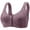 Gray, variant on HomeGardon Sports Bras for Women,Minimizer Bras for Women Full Coverage,Women's Printing Thin Style Ventilate Large Size Bra without Steel Rim,L-XXXXXL