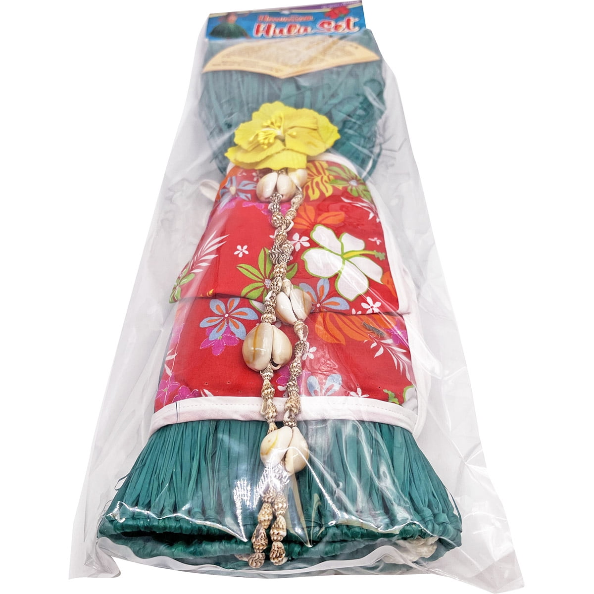 The Islander Group Green Child Hawaiian Hula Set