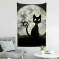 thumbnail image 6 of ZFLMY Cat Moon Gothic Art Tapestry Wall Hanging for Home Decor 40*60in, 6 of 6