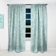 thumbnail image 2 of DESIGN ART Designart 'Pastel Tribal Retro Pattern' Mid-CenturyCurtain Single Panel 52 in. wide x 90 in. high - 1 Panel 90 Inches, 2 of 5