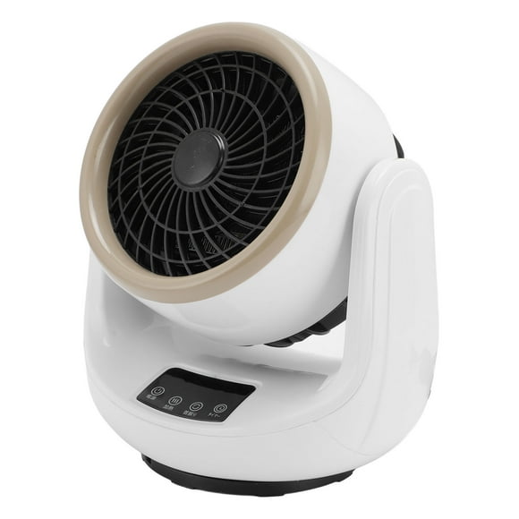 Ventilador Calentador Eléctrico, Calentador Espacial Oscilante 2 En 1 Para Dormitorio
