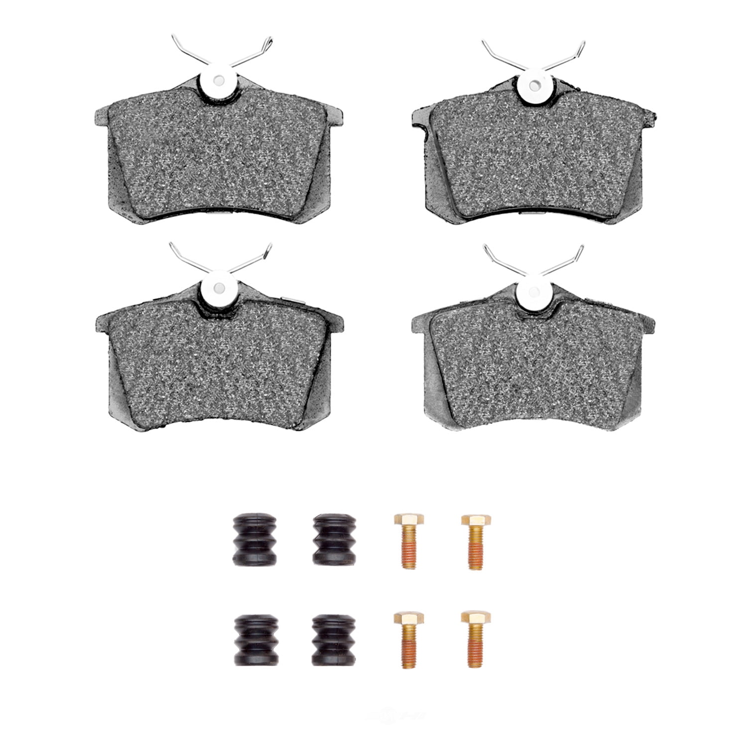 Dynamic Friction Company 1551-0340-05 DFC 5000 Advanced Brake Pads - Ceramic and Hardware Kit - OE