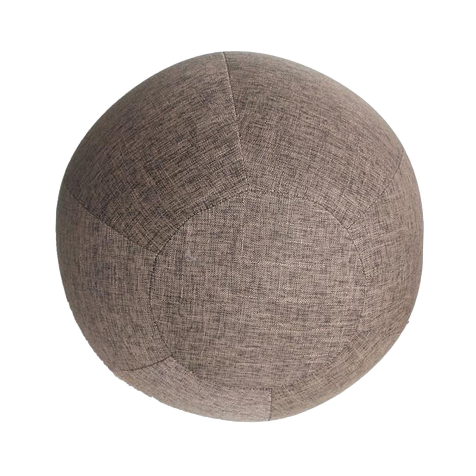 Durable Non-Slip Yoga Ball Cover 55 Cm Anti-Slip Childbirth Exercise Ball 22`` Protector Protective Covers , Coffee