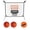 Gray, variant on Jumpfly Trampoline Basketball Hoop with Mini Basketball Easy to Install Basketball Hoop for Trampoline Fit for Straight Pole and Curved Pole
