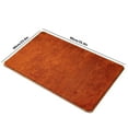 thumbnail image 2 of Area Carpet Polyester-Cotton Blend, Carpet Floor Mat *1 Piece (Orange-One Size), 2 of 2