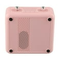 thumbnail image 3 of KDJ Vintage Portable FM Radio Speaker with Bluetooth Compatibility, Built-in Speaker, Retro Design, TF Card & USB Support, 5W Output, 5-Hour Playtime, Pink, 3 of 9