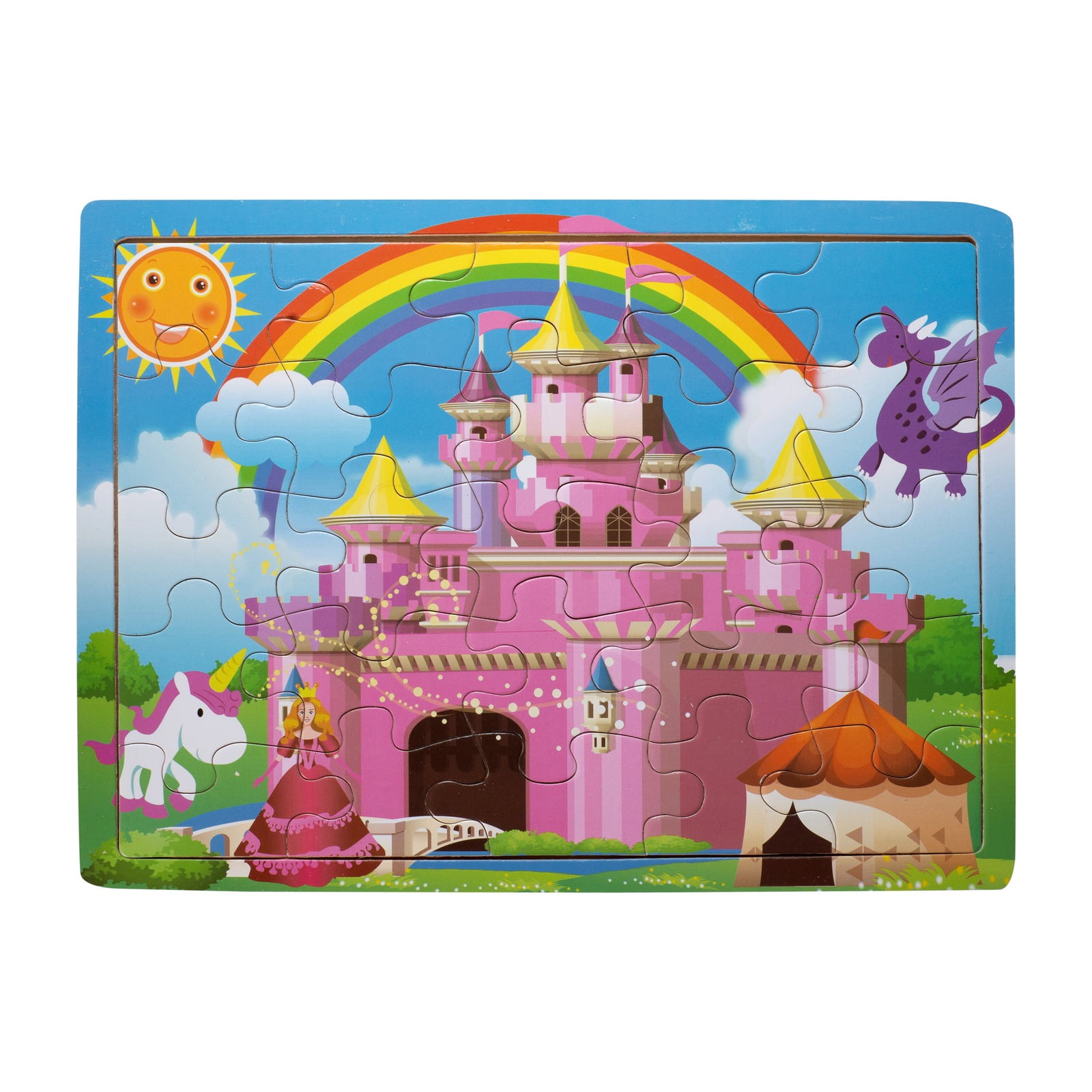Eliiti Wooden Princess Castle Jigsaw Puzzle for Kids 3 to ...