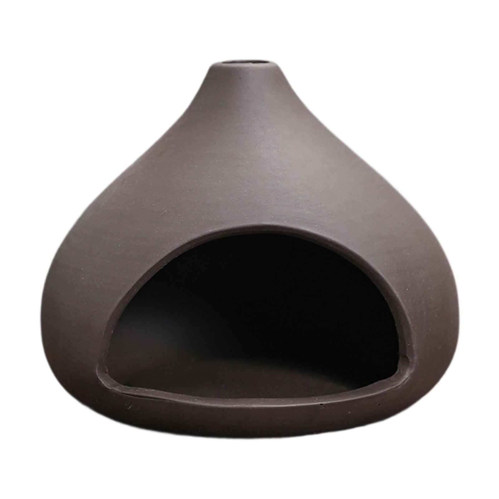 Zxpjkyu Palo Santo Holder Incense Burner Housewarming Gift Home Fragrance Desk Porcelain Conical