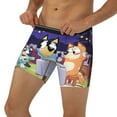 thumbnail image 3 of Saiise Bluey Men's Underwear Boxer Briefs Cotton Trunks Short Leg Underwear (S-XXL), 3 of 7
