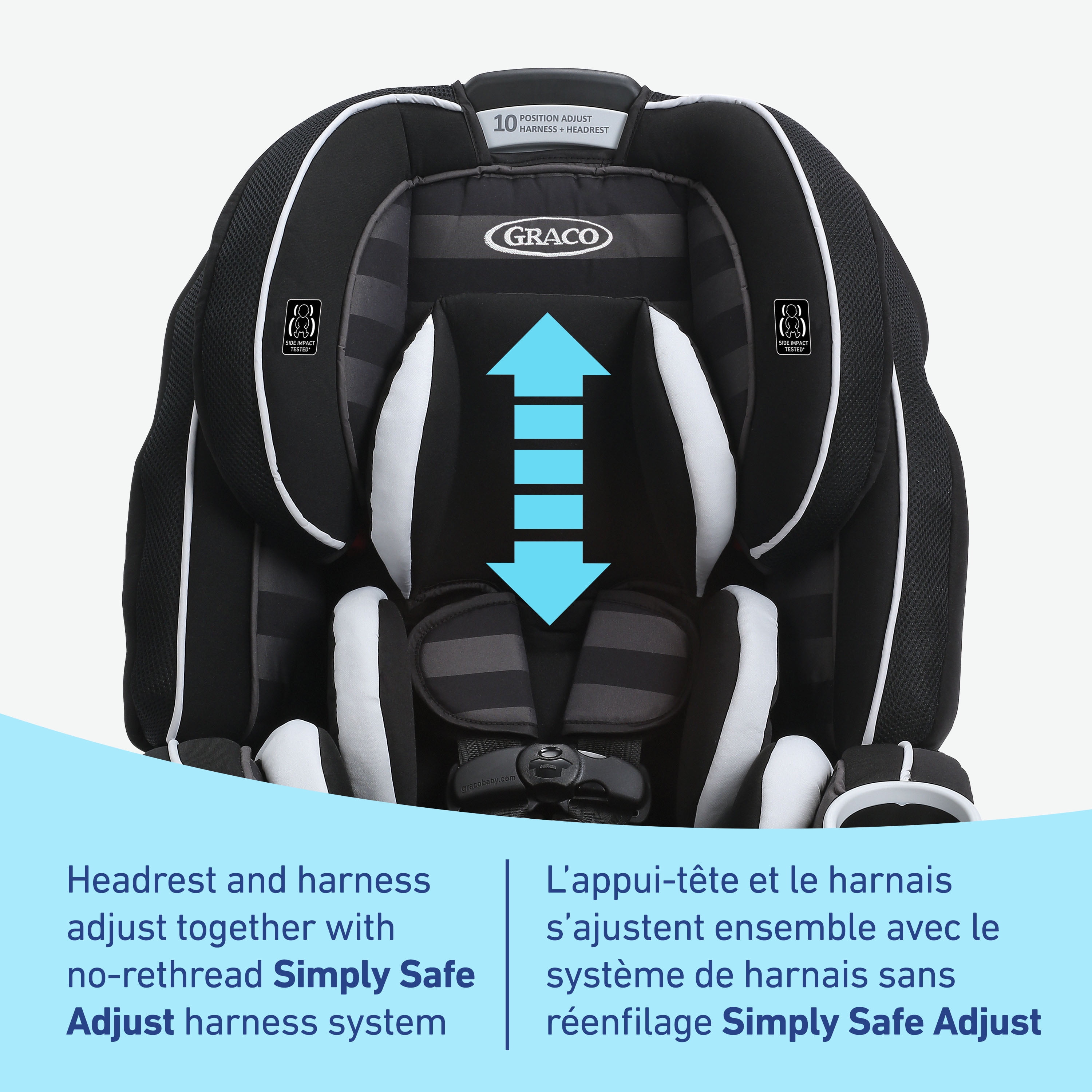 Graco 4Ever 4-in-1 Convertible Car Seat | Versatile, Comfortable, and Safe for Babies through Preteens | 1.8-54 kg (4-120 lb)