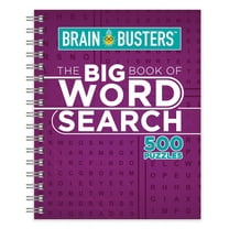 Brain Busters The Big Book of Word Search, (Spiral-Bound)