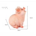 thumbnail image 4 of Caja de dinero en forma de cerdo bonito, caja pequeña de resina para ahorrar dinero, regalo de cerdo compatible con niños y niñas Afortunado Sencillez, 4 of 5
