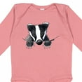 thumbnail image 4 of Inktastic Pocket Badger Boys or Girls Long Sleeve Baby Bodysuit, 4 of 5