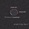 thumbnail image 3 of yingyy 6Pcs Snare Drum Mute Pads Set Damper Kit Shock-Absorbing Instrument Supply, 3 of 6