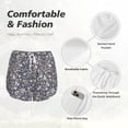 thumbnail image 6 of Lsque Daisies Flowers Printed Women's Running Shorts with Liner Pockets,Elastic Quick Dry Workout Athletic Gym Yoga Shorts,Womens High Waist Shorts-X-Large, 6 of 9