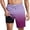 Purple, variant on Running Shorts Men Men Casual Fashion Printing Shorts with Pockets Elastic Waist Beach Pants Purple XXL