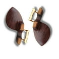 thumbnail image 3 of Musical Works Rosewood Violin Chinrest, Guarneri Model, Chromium Brackets, 4/4 Size, 1 Piece, 3 of 7