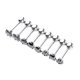 thumbnail image 2 of 16g Barbell Barra Recta Para Labio Oreja Joyas Para Cuerpo Accesorios De Moda, 2 of 8