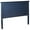 Blue, variant on My Home Furnishings Bailey Twin Panel Headboard in Bright White