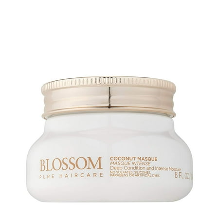 Coconut Masque - Blossom - Deep Conditioner Hair Mask for Dry, Damaged Hair (8 oz.)
