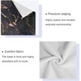 thumbnail image 4 of Dreamtimes 3 PCS Towel Black Gold Marble Texture Cotton Bath Towel Set (1 Bath Towel, 1 Hand Towel, 1 Washcloth) for Bathroom, Super Soft and Quick Dry Towels, 4 of 7
